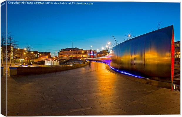 The Cutting Edge, Sheffield Canvas Print by Frank Stretton