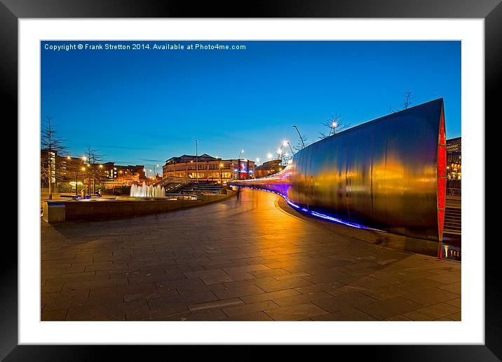 The Cutting Edge, Sheffield Framed Mounted Print by Frank Stretton