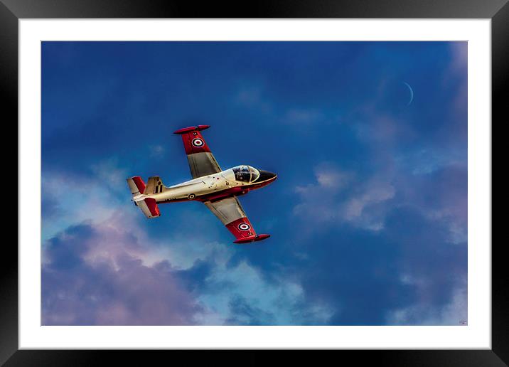 Jet Provost Framed Mounted Print by Chris Lord