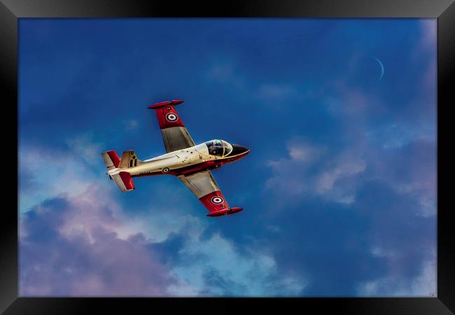 Jet Provost Framed Print by Chris Lord