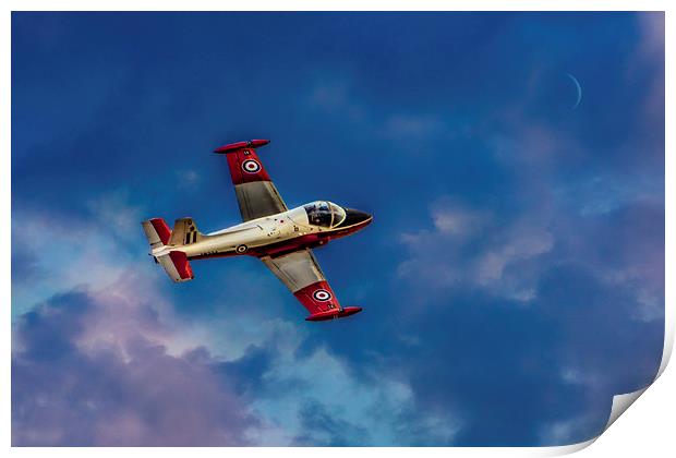Jet Provost Print by Chris Lord