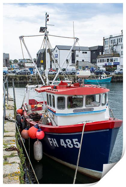 Fishing Boat Leviathan Print by Brian Roscorla