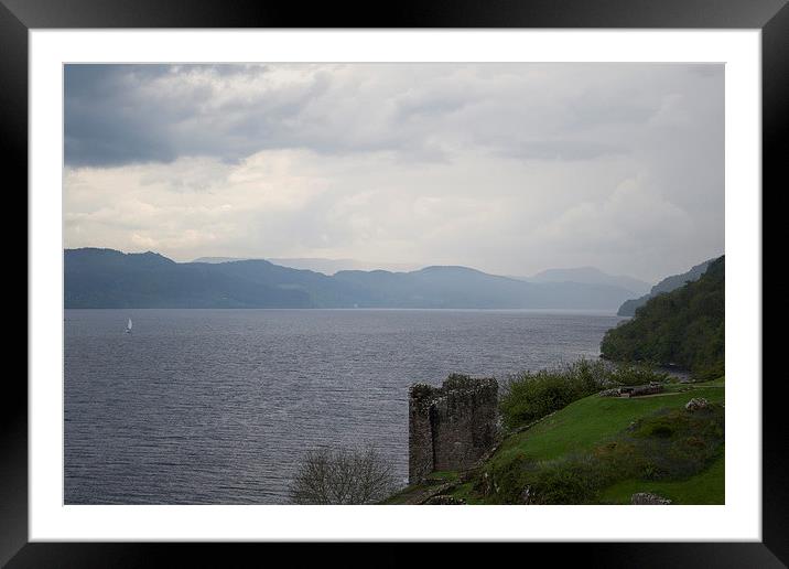 Loch Ness Framed Mounted Print by Andy Heap