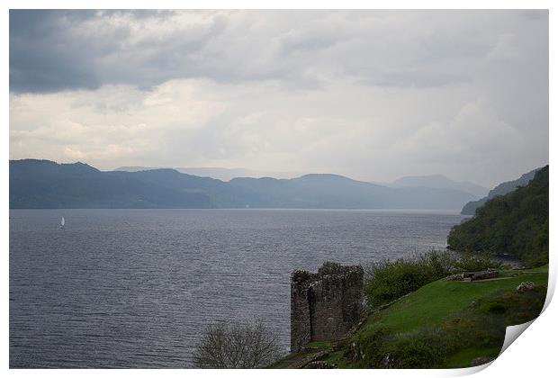 Loch Ness Print by Andy Heap