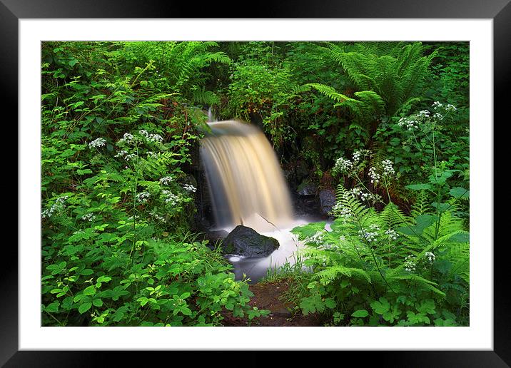 Upper Coppice Wheel, Rivelin Framed Mounted Print by Darren Galpin