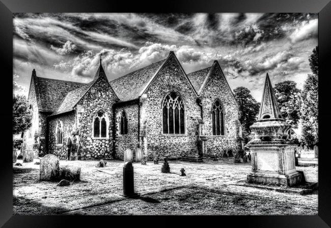 Orsett Church Essex England Framed Print by David Pyatt