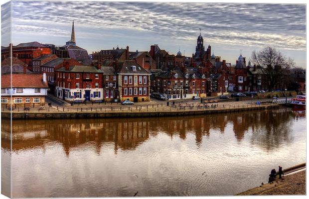 The Ouse Canvas Print by Tom Gomez