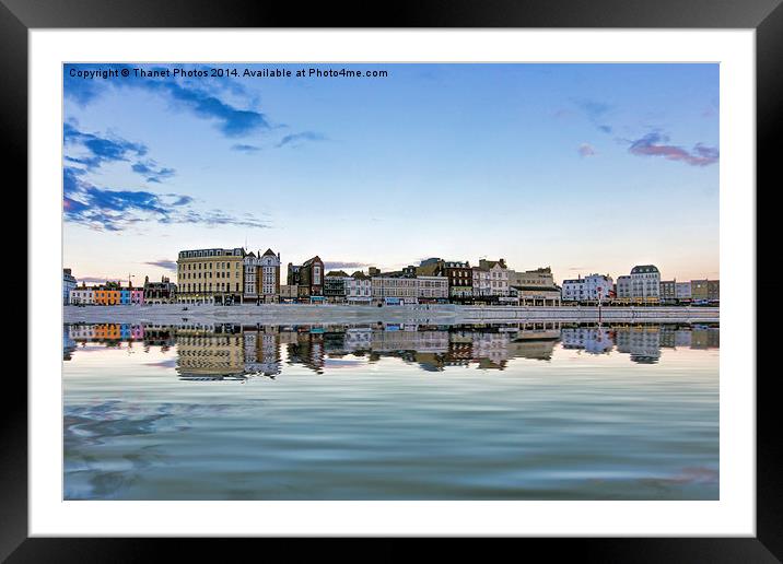 Margate by the sea Framed Mounted Print by Thanet Photos