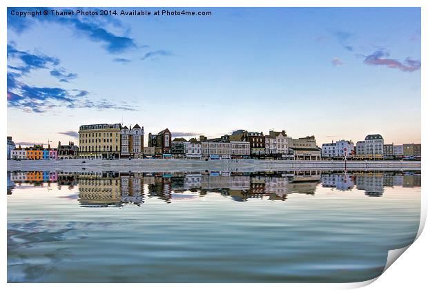 Margate by the sea Print by Thanet Photos