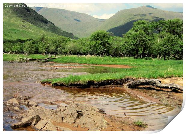 loch awe Print by dale rys (LP)