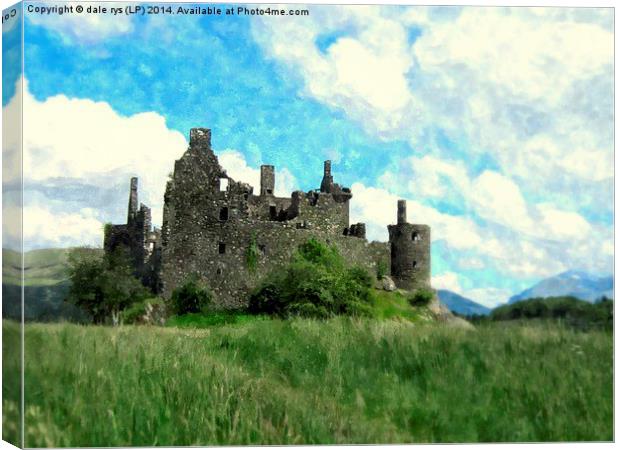 kilchurn castle Canvas Print by dale rys (LP)