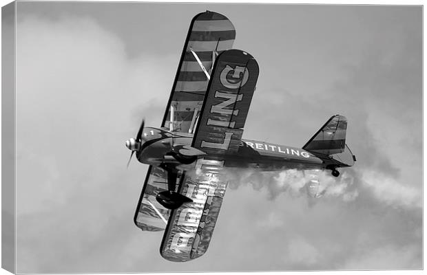 Breitling wing walkers Canvas Print by daniel kennedy