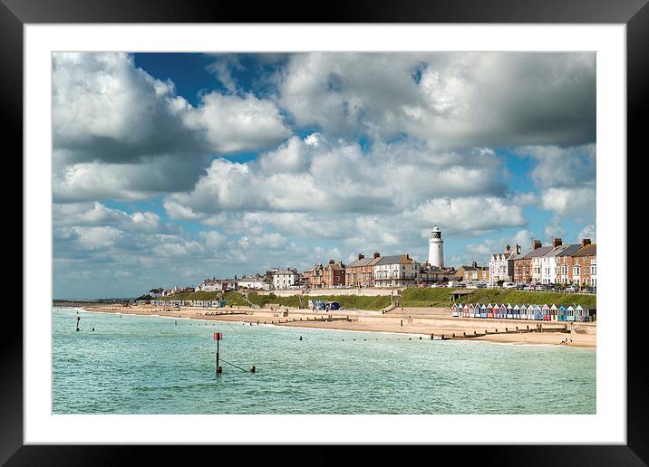 Southwold from the Pier Framed Mounted Print by Stephen Mole