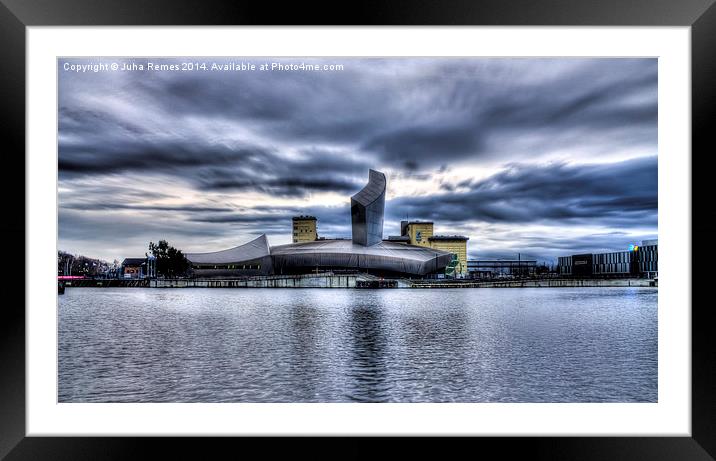 Imperial War Museum North HDR Framed Mounted Print by Juha Remes