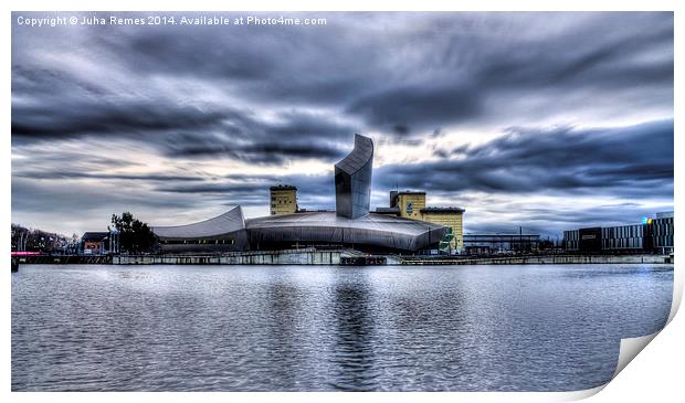 Imperial War Museum North HDR Print by Juha Remes