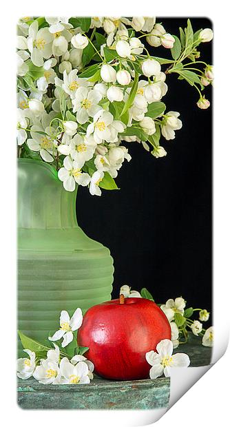 Apple Blossoms Print by Edward Fielding