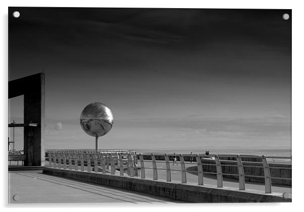 Sphere Acrylic by Ian Eve