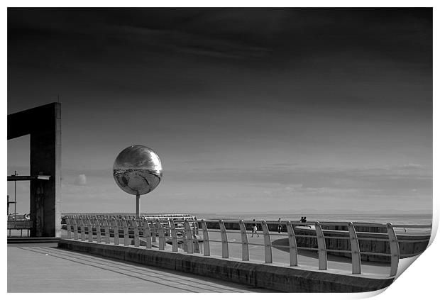 Sphere Print by Ian Eve