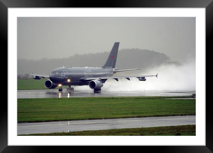 Take Off Runway 31 Framed Mounted Print by Peter Struthers