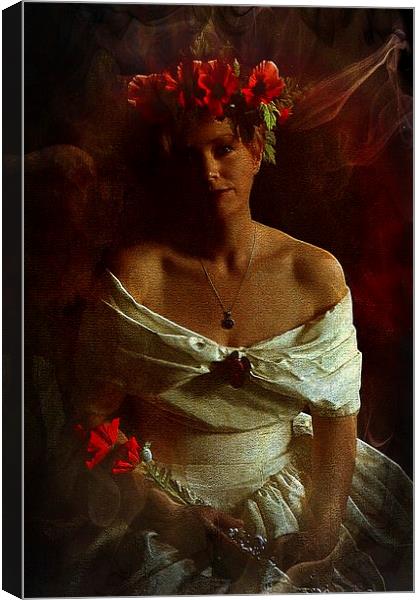 1914: The War Bride #1 Canvas Print by Julia Whitnall