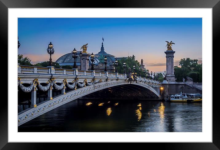 Grand Palais, Paris, France Framed Mounted Print by Mark Llewellyn