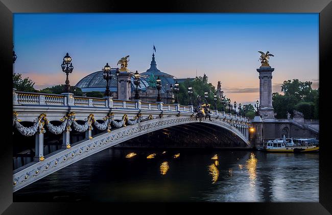 Grand Palais, Paris, France Framed Print by Mark Llewellyn