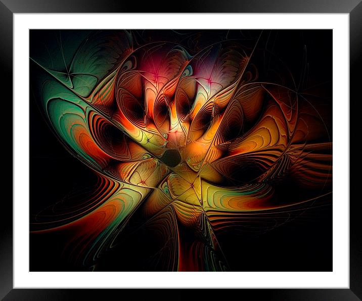 Enigma Framed Mounted Print by Amanda Moore