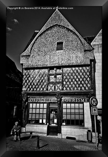 tourist office Framed Print by Jo Beerens