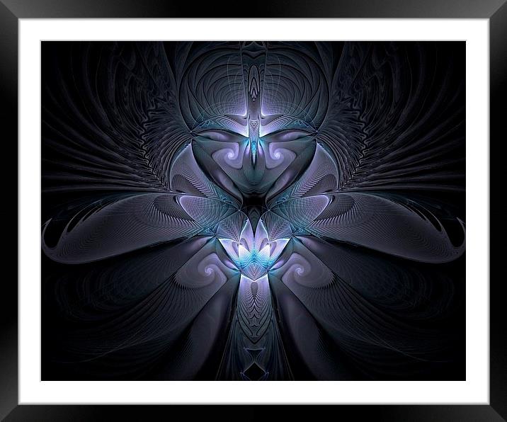 Angelic Light Framed Mounted Print by Amanda Moore