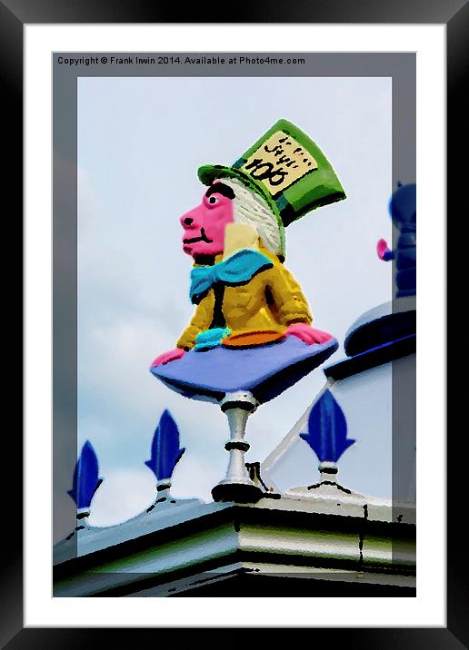 The Mad Hatter in artistic format Framed Mounted Print by Frank Irwin