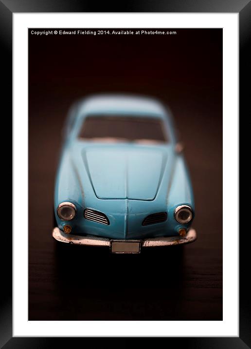 Toy Car Framed Mounted Print by Edward Fielding
