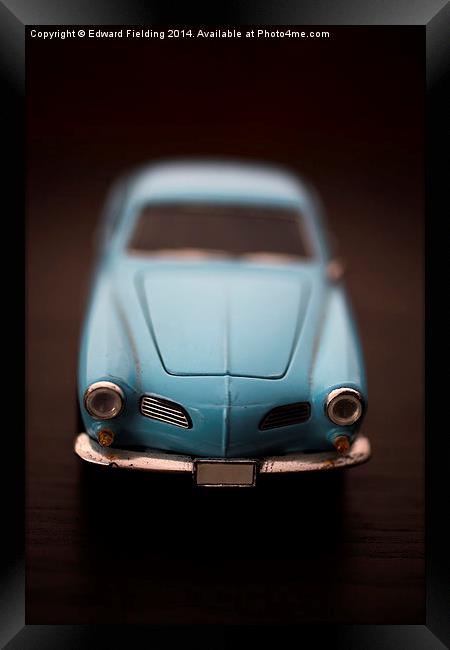 Toy Car Framed Print by Edward Fielding