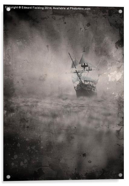 The Voyage Acrylic by Edward Fielding