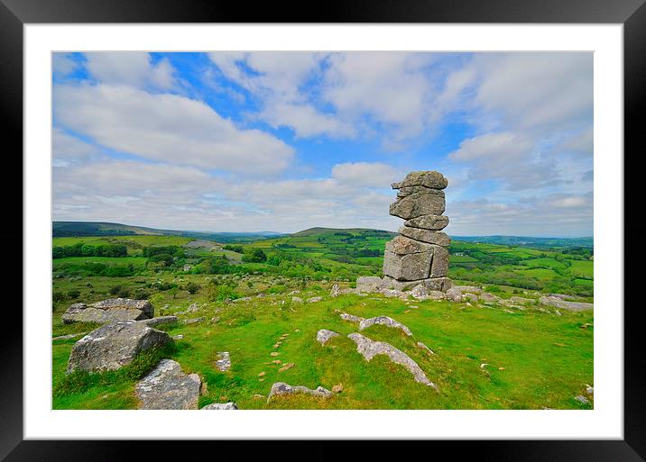 Dartmoor: Bowermans Nose Framed Mounted Print by Rob Parsons