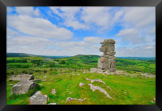 Dartmoor: Bowermans Nose Framed Print by Rob Parsons