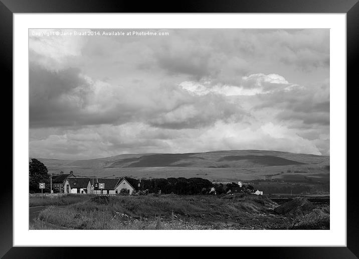 Majestic Scottish Scenery Framed Mounted Print by Jane Braat
