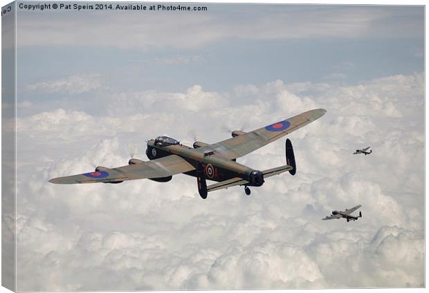 Lancaster - Conclusion Canvas Print by Pat Speirs