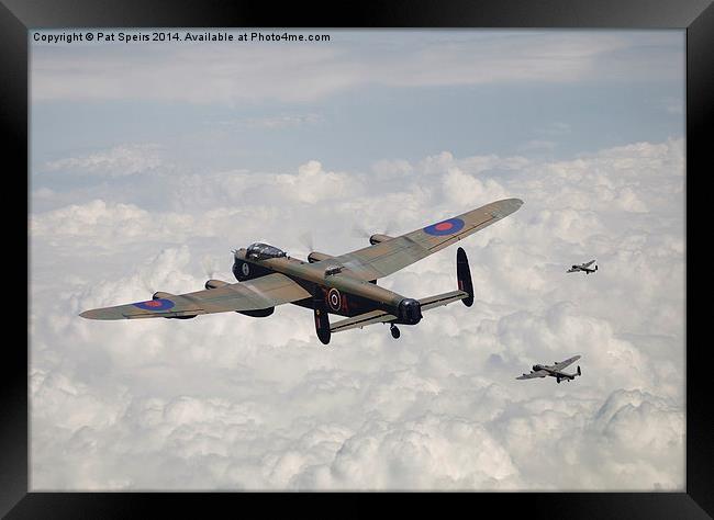 Lancaster - Conclusion Framed Print by Pat Speirs