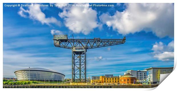 Finnieston Crane by Hydro Glasgow Print by Tylie Duff Photo Art