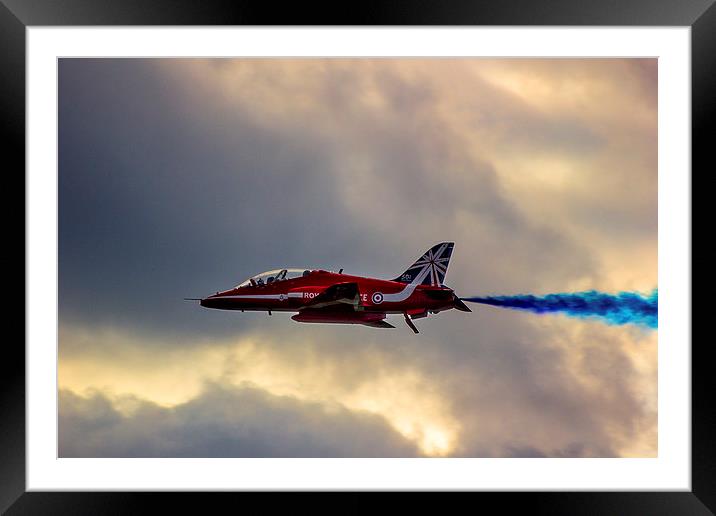 Solo Red Arrow Framed Mounted Print by Dean Messenger