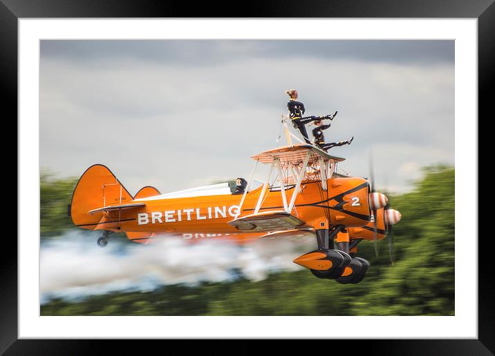 Breitling Wing Walkers Framed Mounted Print by Dean Messenger