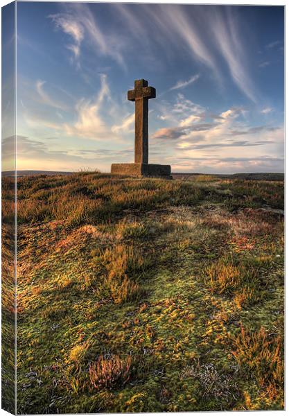 Ana Cross, The North york Moors Canvas Print by Martin Williams