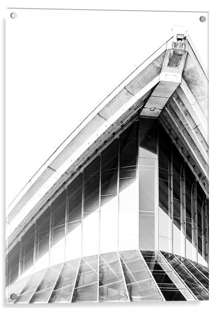 Sail of the Sydney Opera House Acrylic by Peta Thames