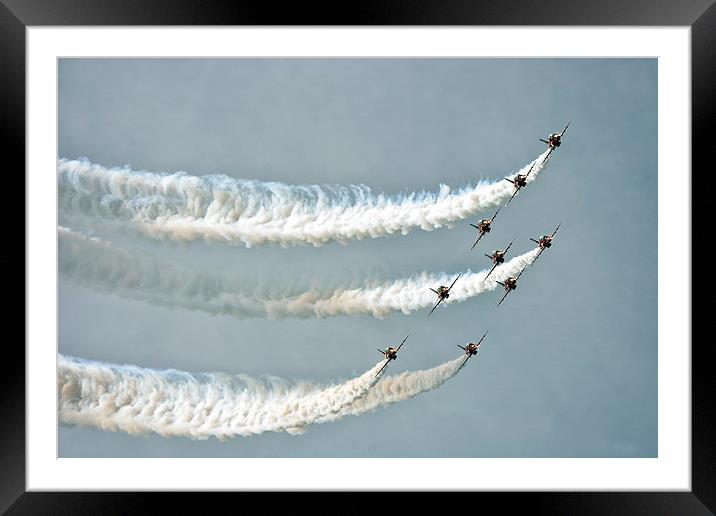 Red Arrows Framed Mounted Print by Jason Green