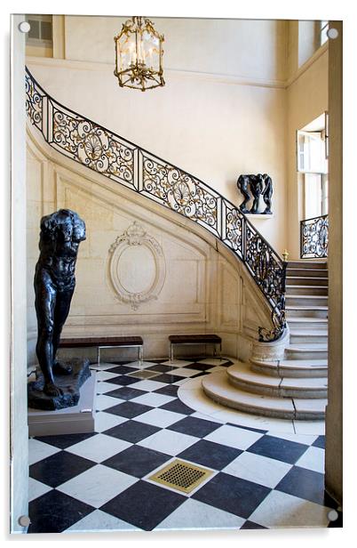 Rodin Staircase Acrylic by Brian Jannsen