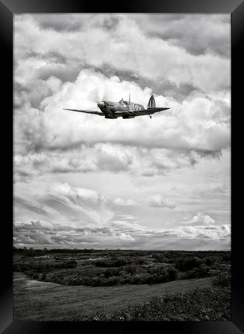 Spitfire Framed Print by Jason Green
