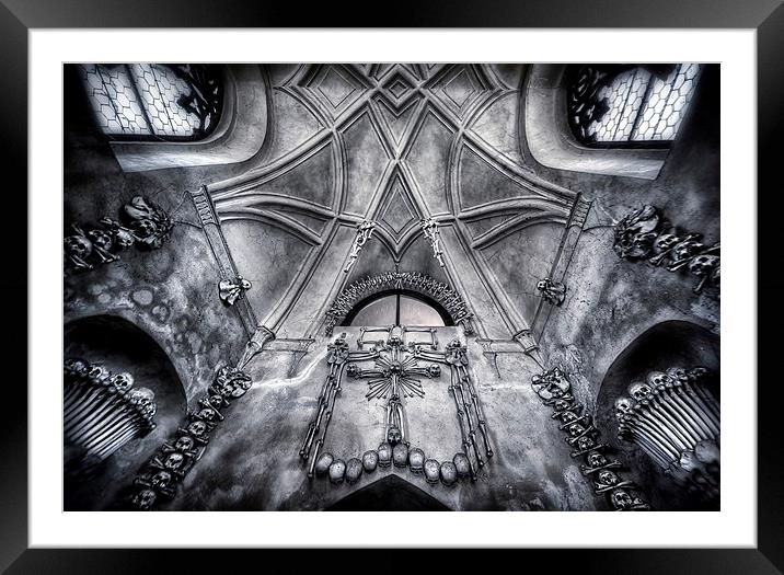 Bones Out Framed Mounted Print by Jason Green