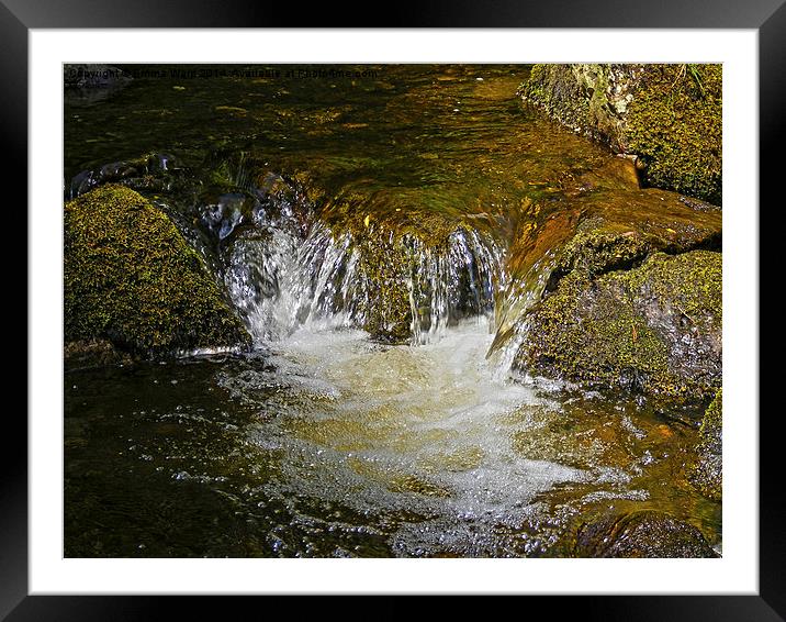 Pistyll Rhaeadr collection 6 Framed Mounted Print by Emma Ward