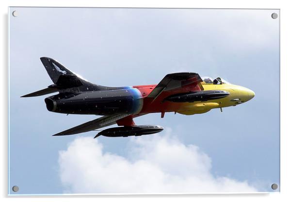 Hawker Hunter MIss Demeanour Acrylic by Oxon Images