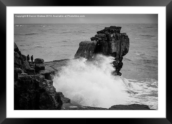 Pulpit Rock Framed Mounted Print by Daniel Bristow